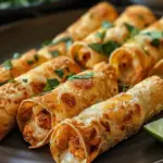 Crispy Chicken Taquitos