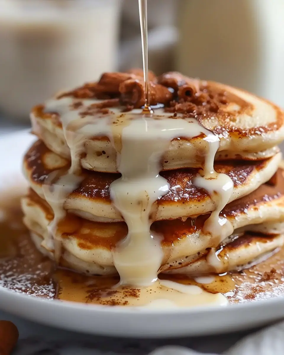 Cinnamon Roll Pancakes Recipe: The Best Indulgent Breakfast Delight
