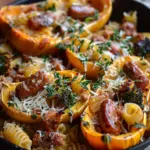 Autumn Sausage Pasta Squash