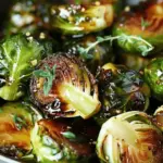 Honey Balsamic Brussels Sprouts