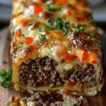 Philly Cheesesteak Meatloaf