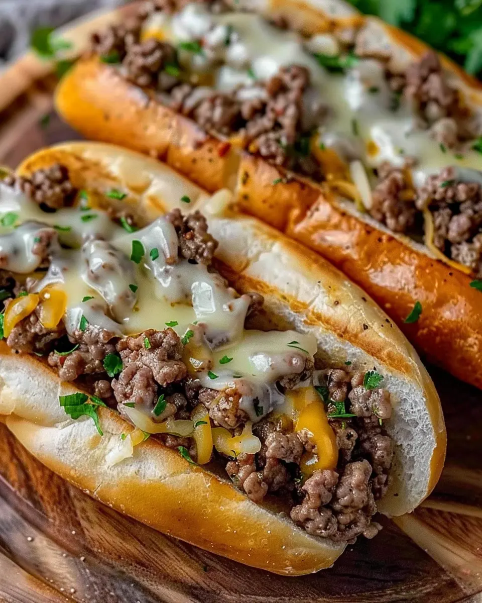 Ground Beef Philly Cheesesteaks: Juicy, Easy to Make at Home