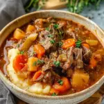 Fall Apple Cider Stew Mash