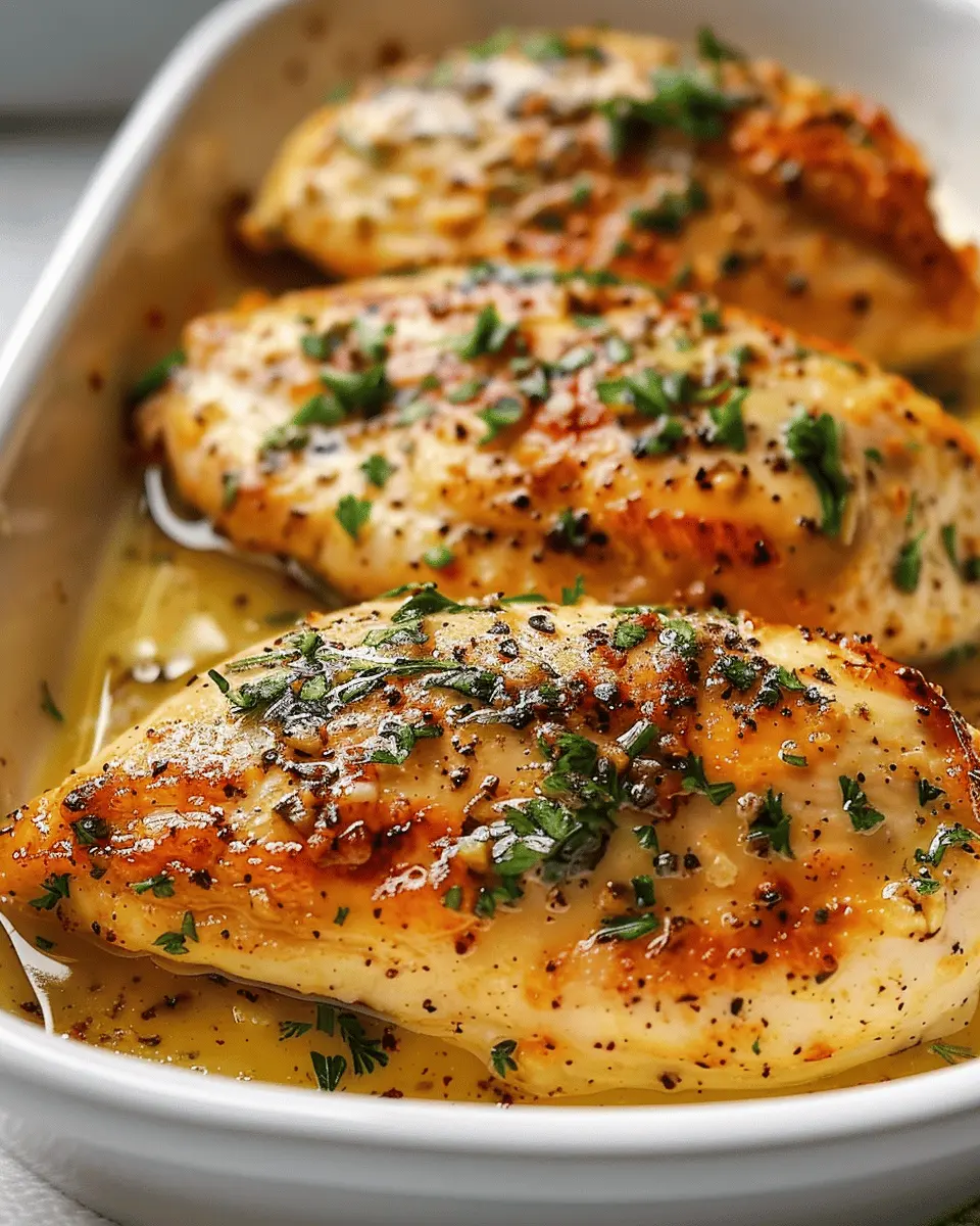 Garlic Butter Baked Chicken: Juicy Recipe for Easy Weeknight Dinner