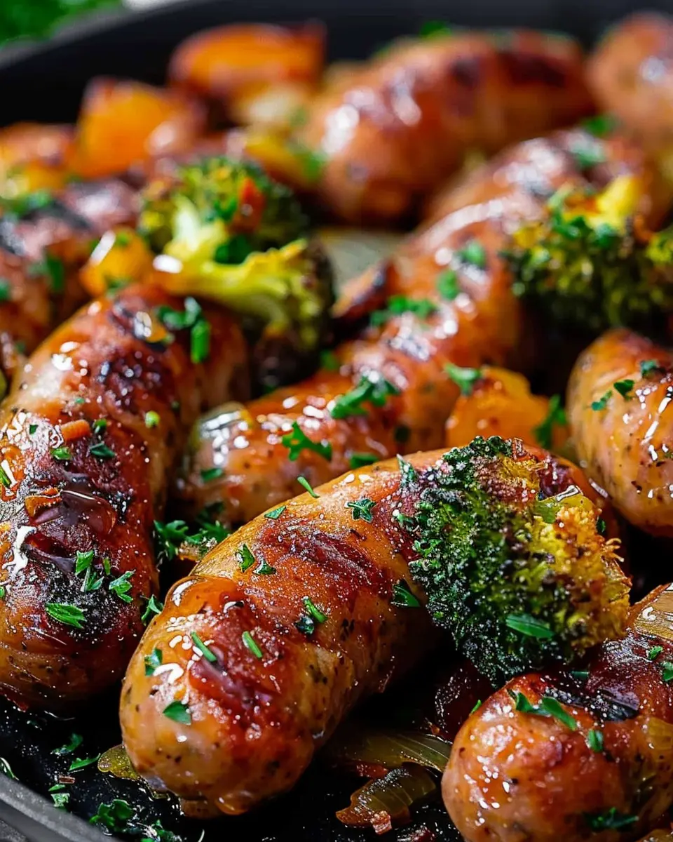 Honey Garlic Sheet Pan Sausage: Easy Family Dinner Delight