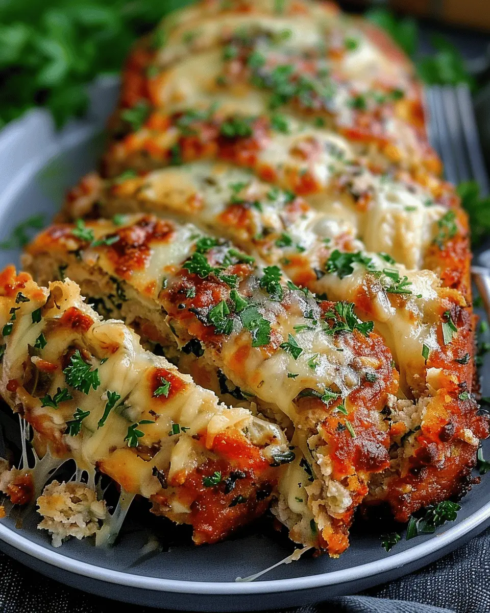 Parmesan Chicken Meatloaf: Easy and Flavor-Packed Family Delight