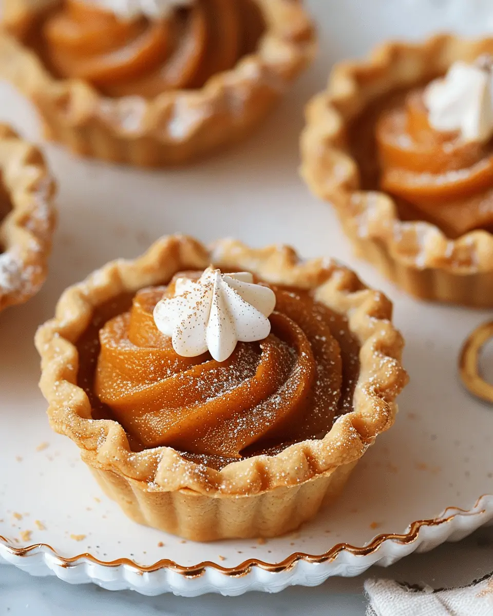 Mini Pumpkin Pies: Easy and Irresistibly Delicious Bites