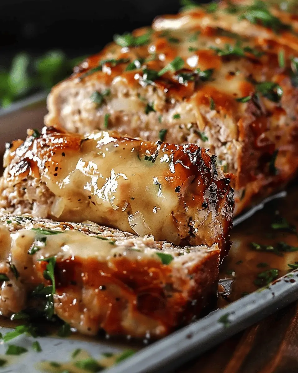 Juicy Garlic Parmesan Chicken Meatloaf: A Delicious Homemade Twist