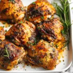 Oven Baked Chicken Thighs