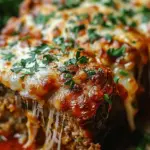 Melt-in-Your-Mouth Garlic Parmesan Chicken Meatloaf Recipe