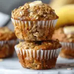 Easy Banana Oatmeal Muffins