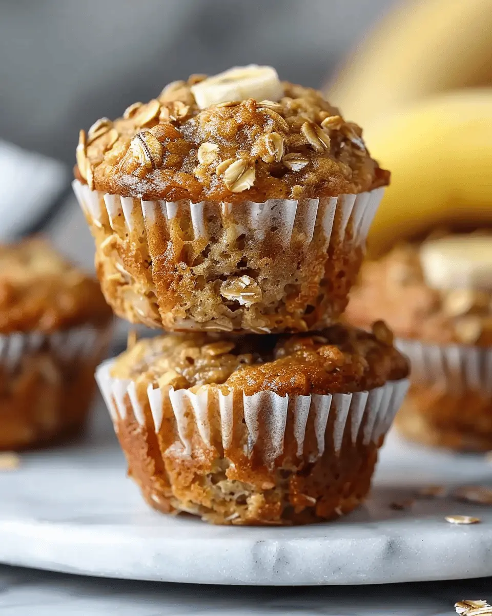 Easy Banana Oatmeal Muffins: A Wholesome Delight for Everyone