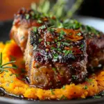 Apple Cider Pork with Mashed Sweet Potatoes Recipe