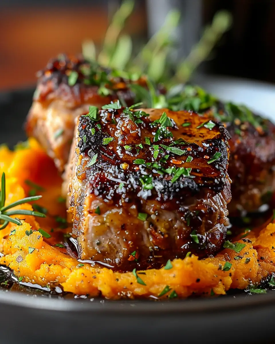 Apple Cider Pork: Juicy Recipe with Mashed Sweet Potatoes