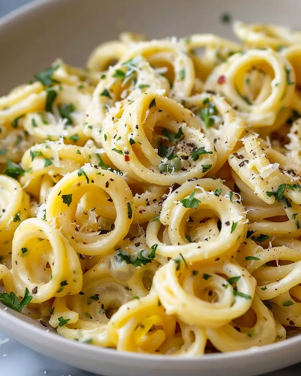 Garlic Butter Pasta Recipe: Indulgent Twist with Turkey Bacon