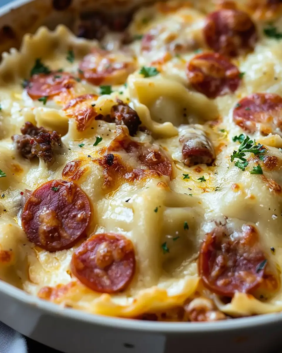 Creamy Cheesy Crockpot Pierogi: Indulgent Beef Kielbasa Bliss