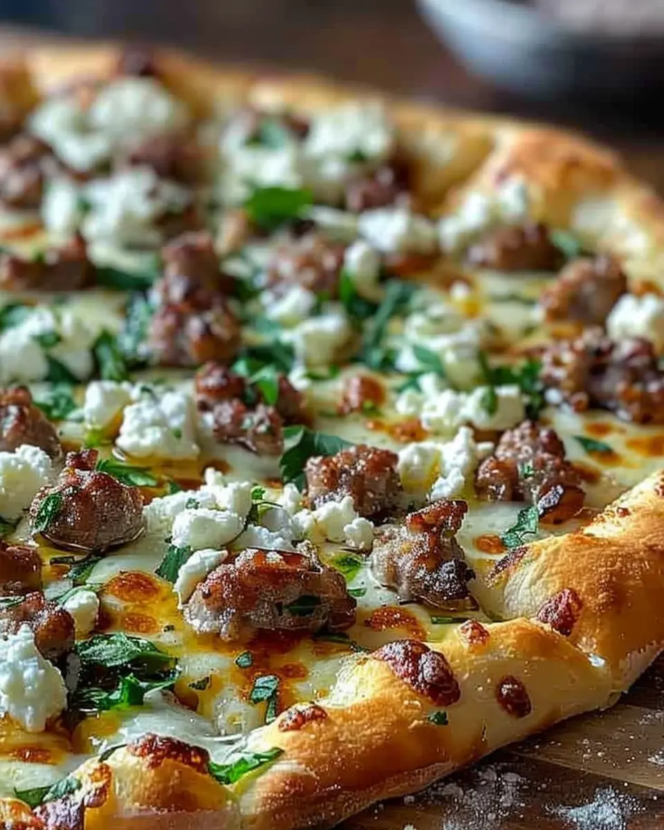 Hot Sausage Feta Honey Pizza: Indulgent Flavor for Your Home