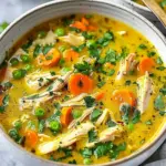 Anti Inflammatory Turmeric Chicken Soup
