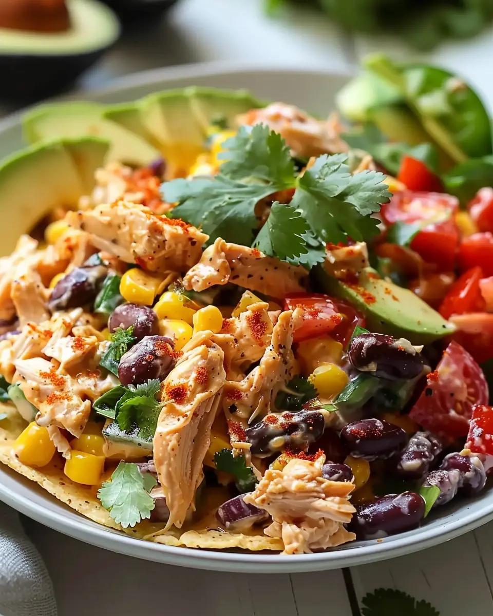 Quick Southwestern Chicken Salad: Easy, Flavor-Packed Delight