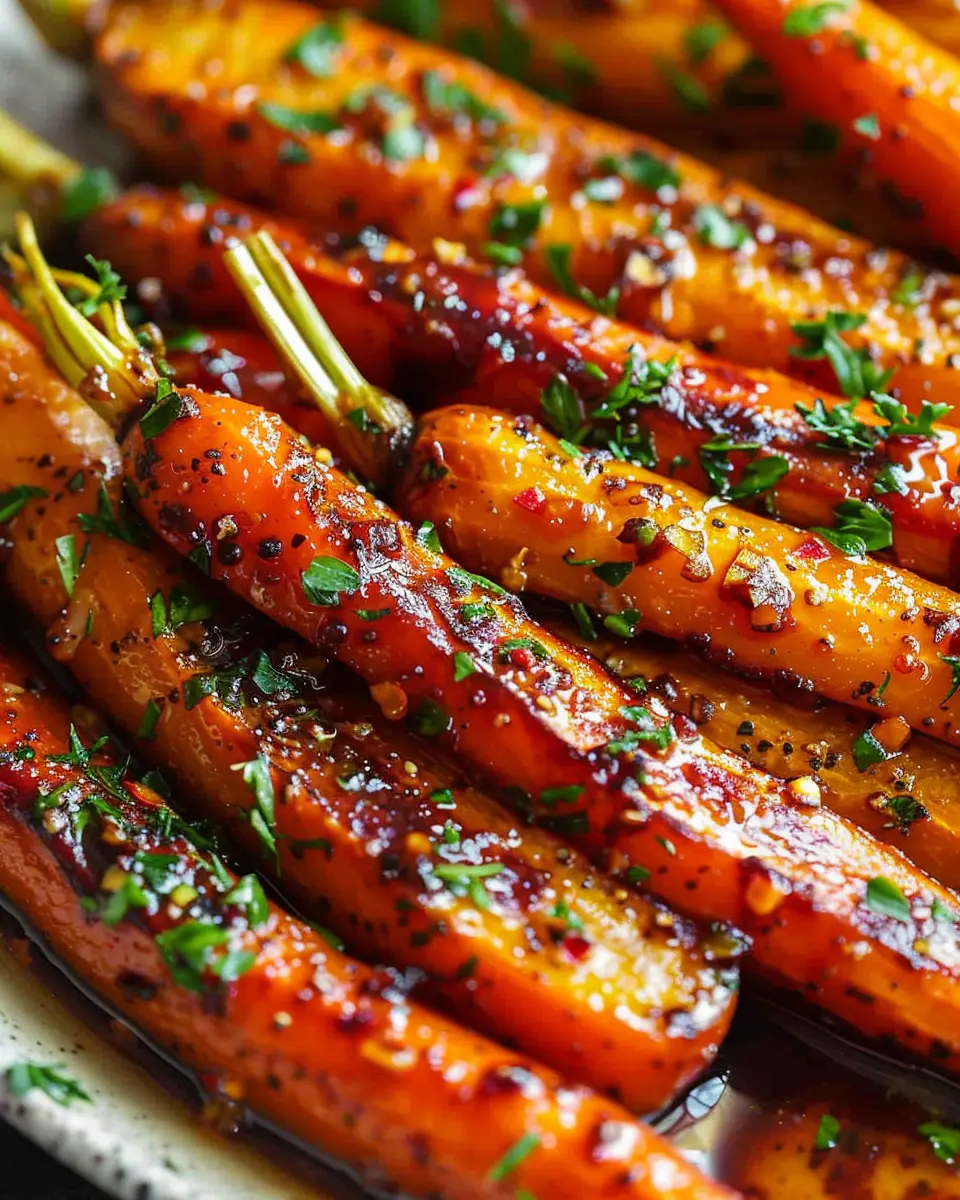 Honey Garlic Roasted Carrots – The Best Sweet &amp; Buttery Side Dish
