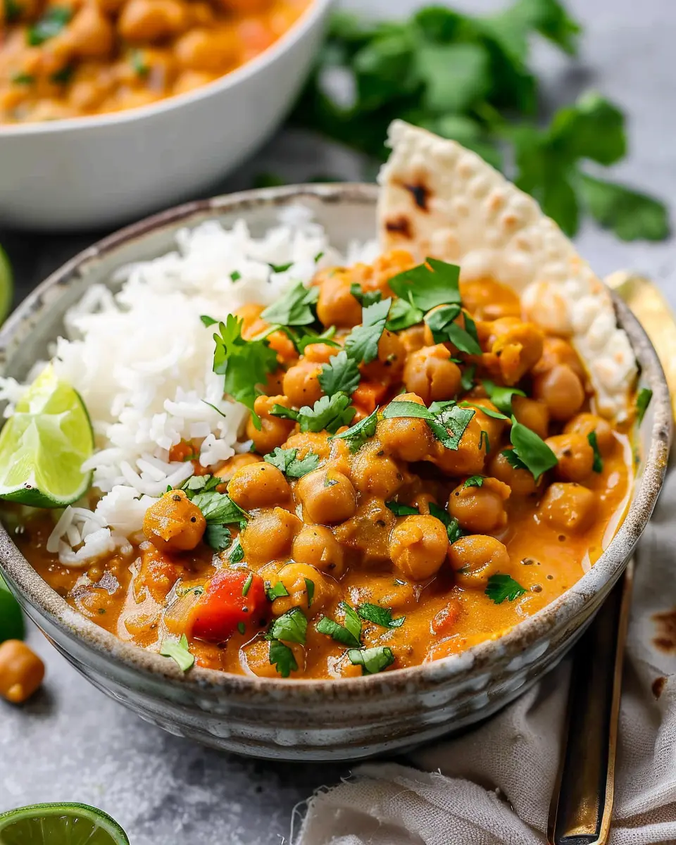 Easy Indian Chickpea Curry Recipe for a Cozy Home Dinner