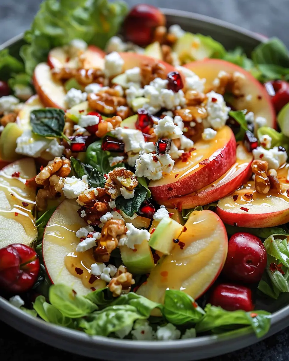 5 Fall Flavors: Indulging in Honeycrisp Apple Feta Salad