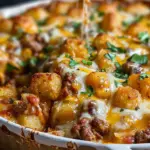 Cowboy Beef Tater Tot Casserole Recipe