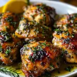 Garlic Herb Chicken Thighs