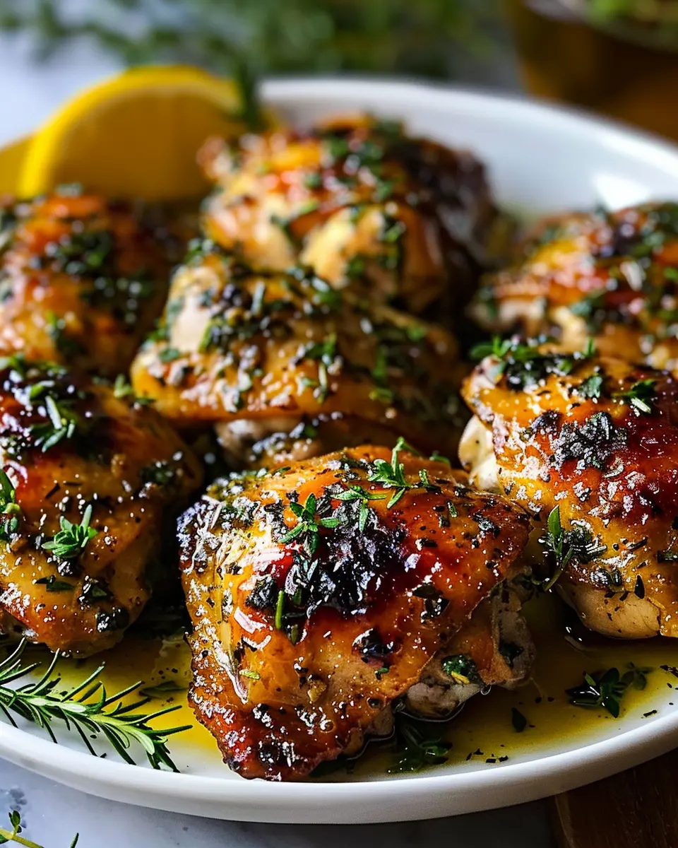 Garlic Herb Chicken Thighs: Easy and Juicy Weeknight Delight