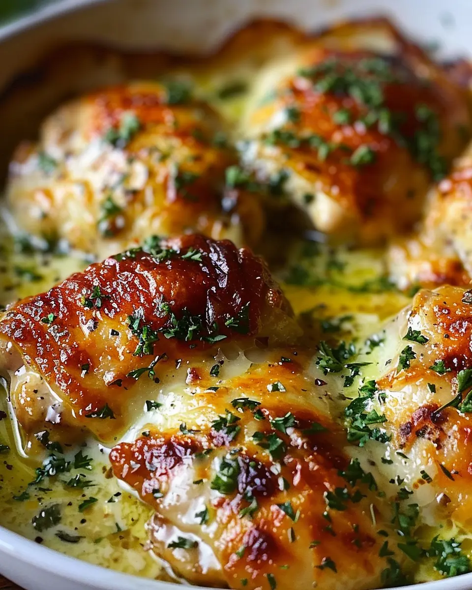 Smothered Cheesy Sour Cream Chicken: Indulgent Comfort Food Delight