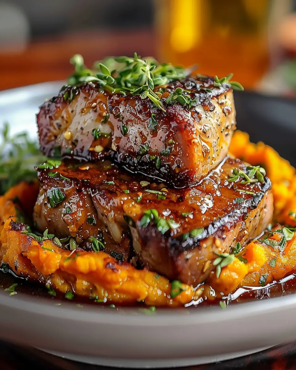 Apple Cider Pork: Best Recipe with Mashed Sweet Potatoes
