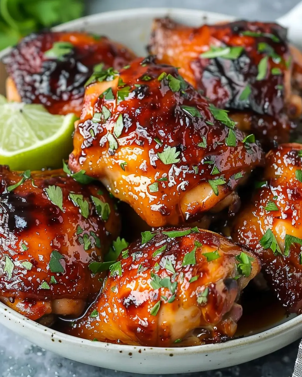 Air Fryer Honey Garlic Chicken Thighs: Easy and Delicious Meal
