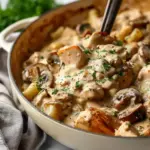 Rich Chicken Stroganoff