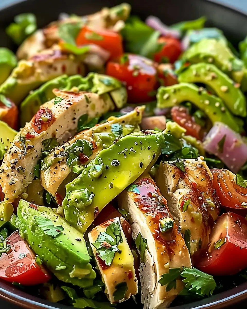 Healthy Avocado Chicken Salad: The Best Light Lunch Recipe
