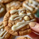 Chewy Maple Cinnamon Cookies with White Chocolate