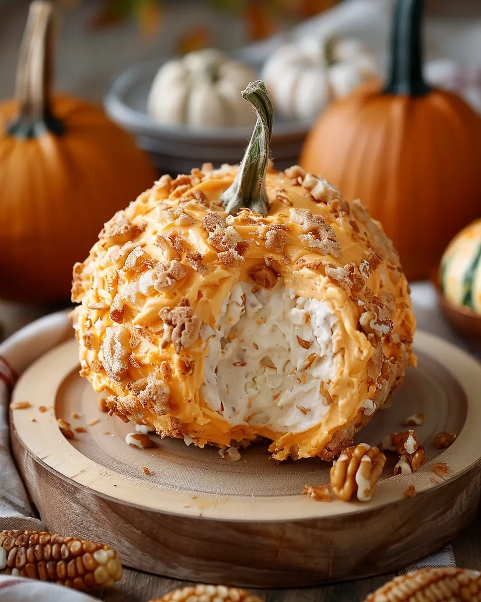 Pumpkin Cheese Ball: The Best Creamy Dip for Fall Gatherings