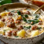 Cozy Creamy Tuscan Sausage Potato Soup