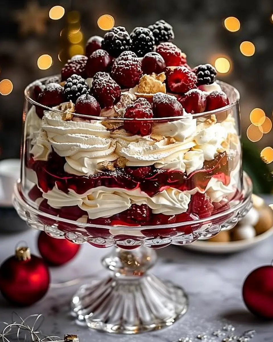 Christmas Pavlova Trifle: A Joyful Twist on a Festive Classic