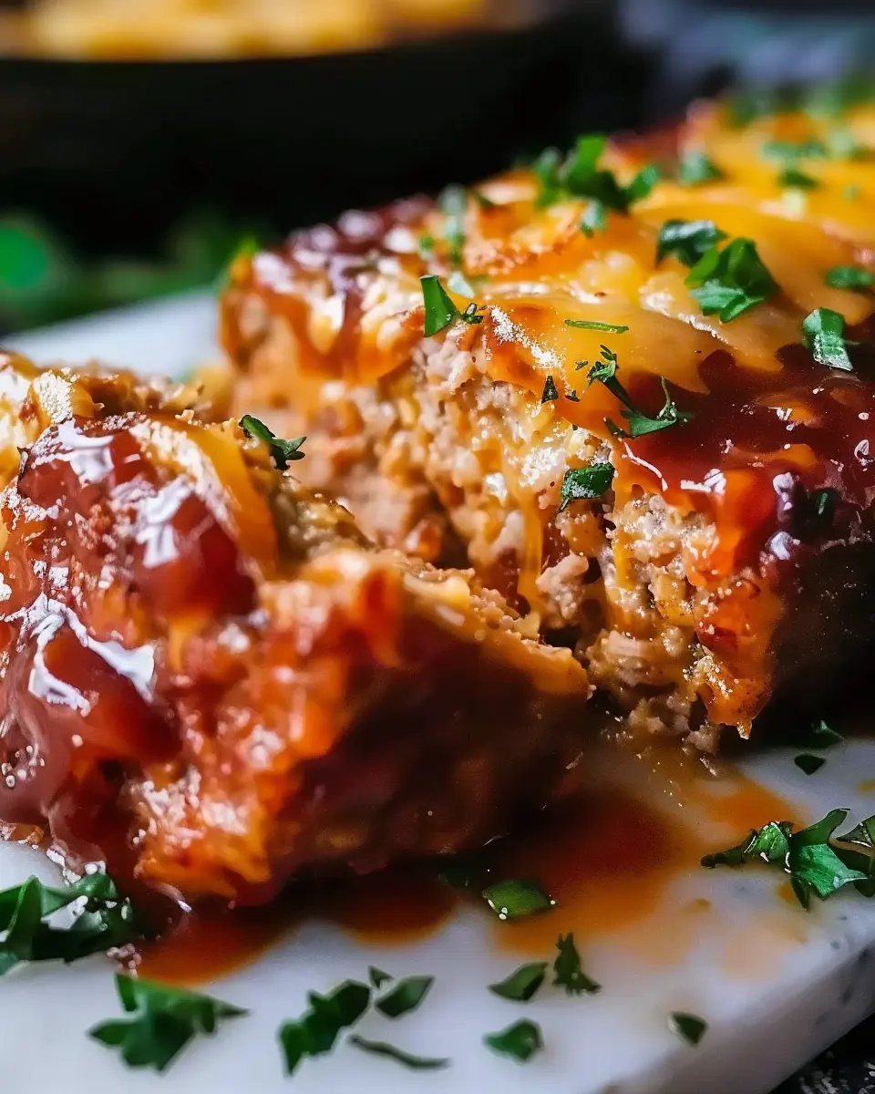 BBQ Cheddar Chicken Meatloaf Recipe: Juicy Twist with Turkey Bacon
