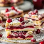 Christmas Cherry Bars
