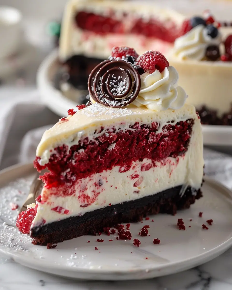 Christmas Red Velvet Cheesecake: An Indulgent Holiday Delight