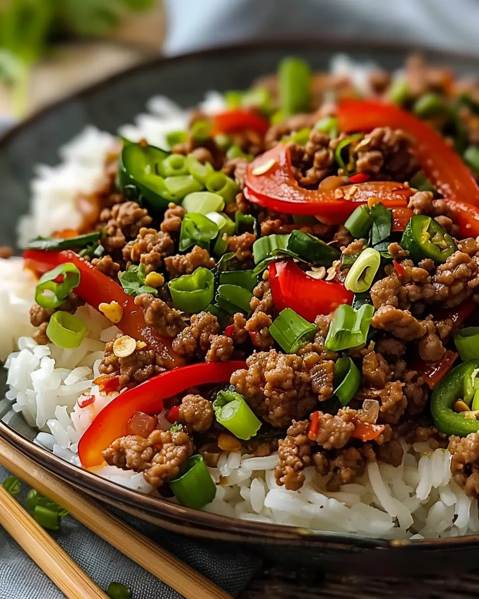 Spicy Ground Beef Stir-Fry: Easy Weeknight Delight for All