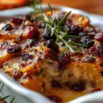 Sweet Potato & Cranberry Gratin