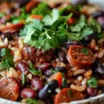 Black Beans and Rice with Sausage