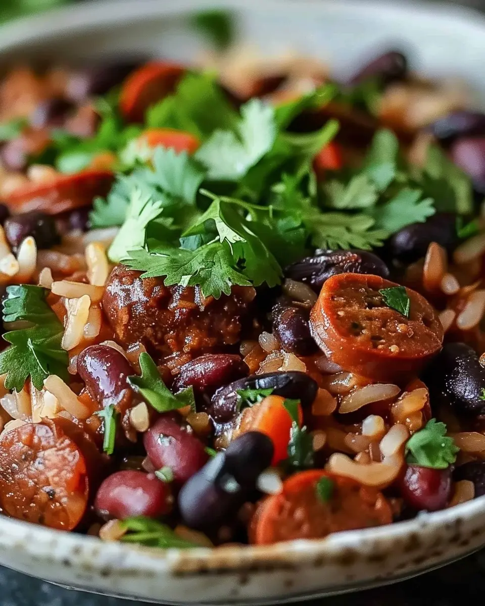 Black Beans and Rice with Sausage: Easy Comfort Food Recipe