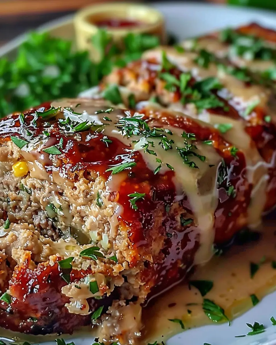 Garlic Parmesan Chicken Meatloaf: Easy Comforting Recipe for You