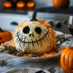Skellington Cheese Ball Appetizer Recipe