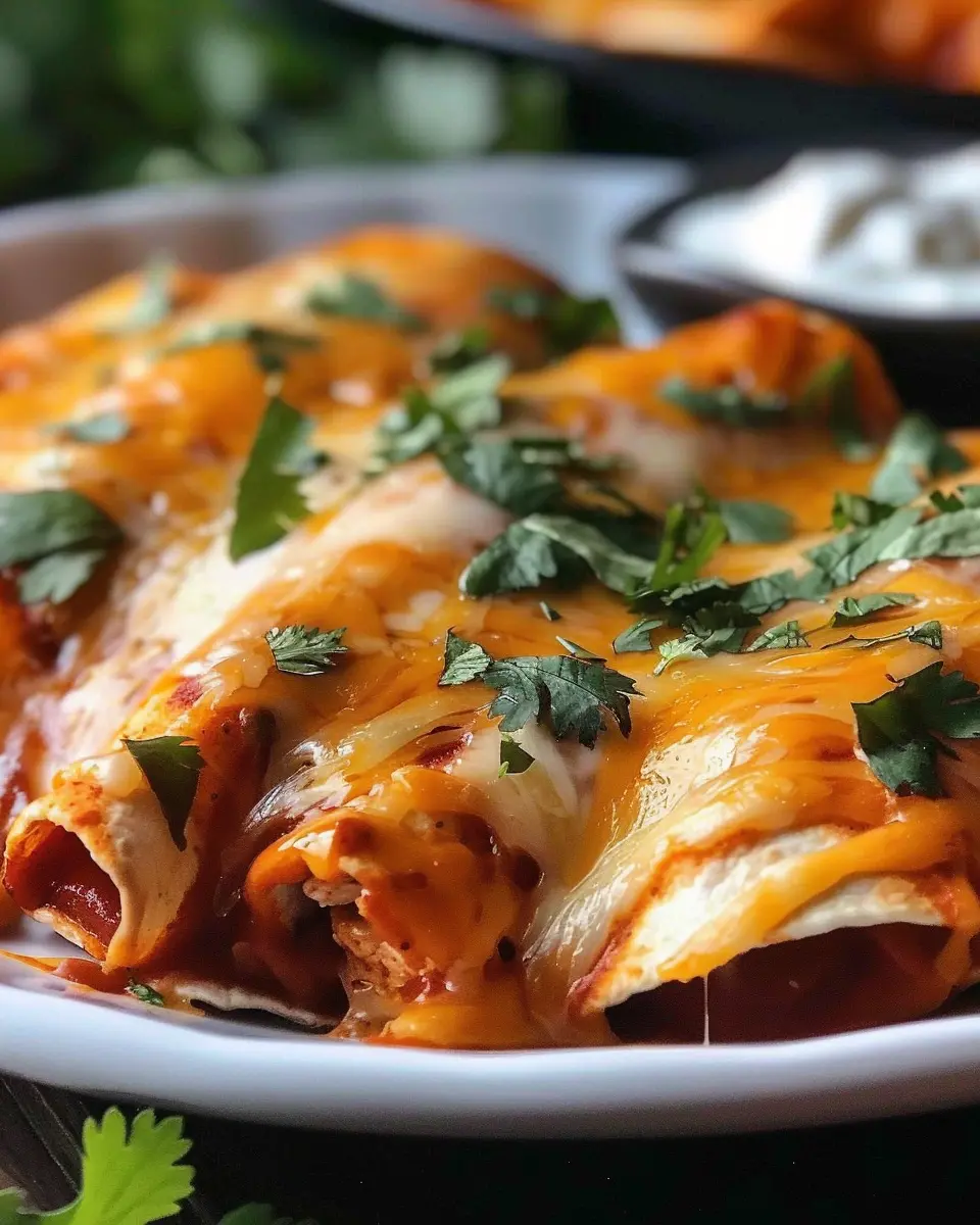 Chicken Enchiladas are a must-try for a cozy, delicious dinner