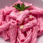 Quick Valentine’s Day Pink Pasta