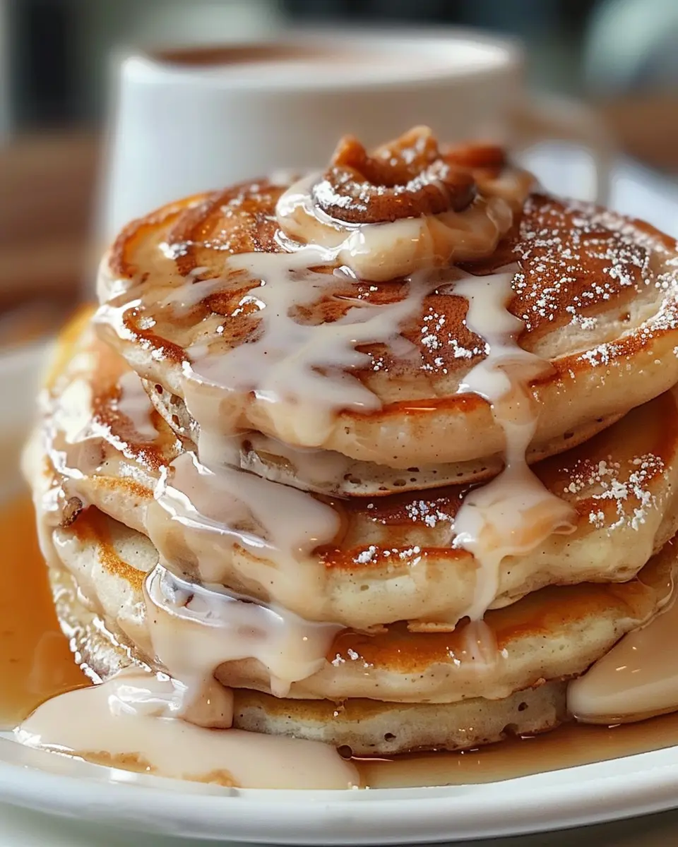 Cinnamon Roll Pancakes: The Indulgent Weekend Breakfast Treat